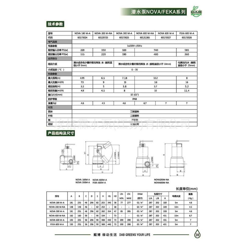 热销dab水泵销售现货库存