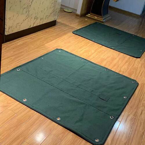 热销船用堵漏毯钢丝绳堵漏毯航海堵漏索带底毯防水席重型橡胶堵漏