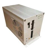 批发铝合金机箱外壳大功率挤压散热器仪表仪器电源机箱外壳