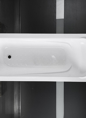 热销进口加厚嵌入式浴缸亚克力浴盆方形浴池普通1.21.41.51.61.7