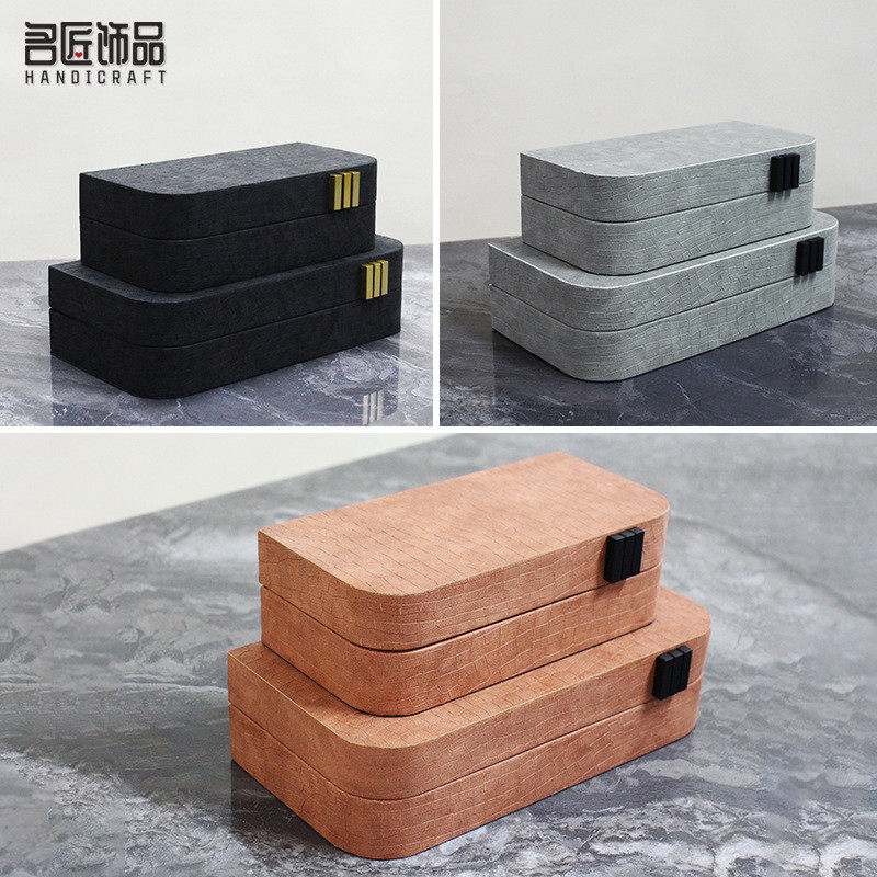 样板房衣帽间皮革首饰盒装饰收纳盒售楼处酒店书柜子软装饰品摆件,农机/农具/农膜,播种栽苗器/地膜机,淘宝优惠券,粉丝福利购,淘宝优惠卷