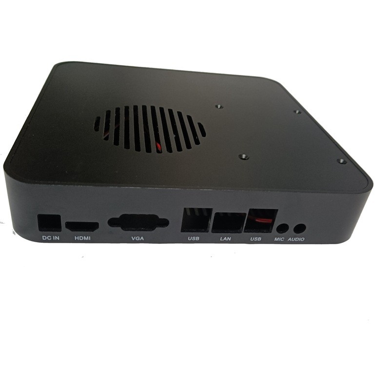 全铝ITX迷你机箱台式电脑HTPCmini工控软路由NAS家用办公机箱