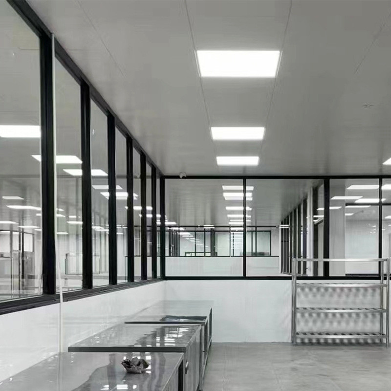 热销酒店餐厅隔音磨砂玻璃隔断防火100款单加厚全铝玻铝型材玻璃