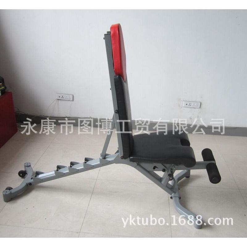 多功能健身椅5.1哑铃凳可调节折叠仰卧起坐板收腹机牢固超强承重
