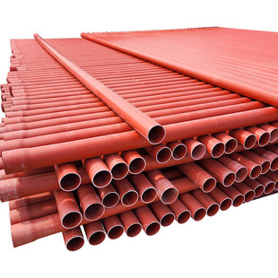 桔管cpvc电缆保护管电力工程市政管道非开挖直埋管高压阻燃电力色