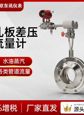 差压式孔板流量计DN25 40 50 65 80 100 150 200 250 300气体蒸汽