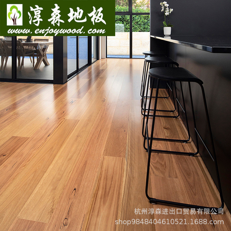 澳洲黑基木地板 blackbutt 木地板红桉蓝桉木地板多层实木地板