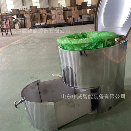 热销矿用避难集便器机械式自动打包集便器zdj-30不锈钢硐室集便器