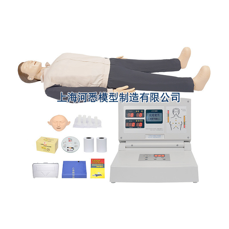 热销模拟计数心肺复苏人体模型cpr心肺复苏电子假人
