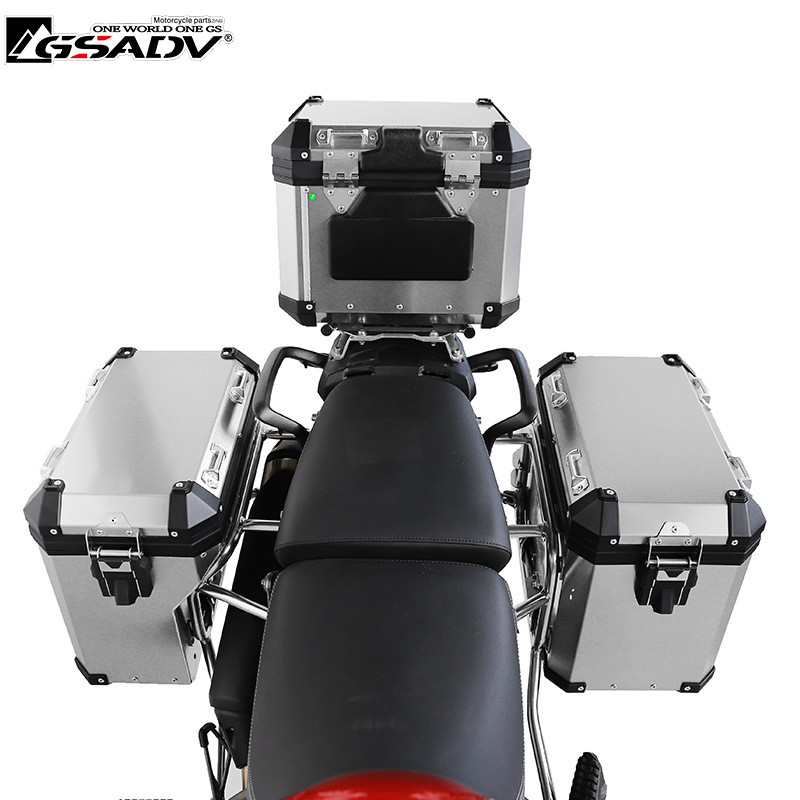 热销gsadv适用凯旋虎tiger800/tiger1200xc三箱尾箱边箱改装铝合