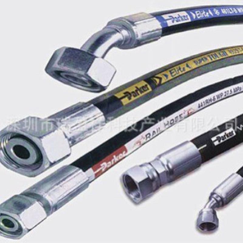 热销parker高压钢丝编织橡胶一层二层四层耐腐蚀耐油管液压软管磷