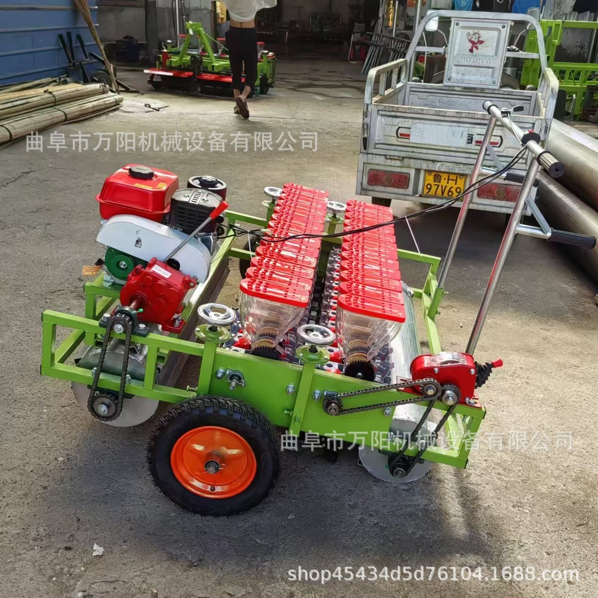 热销蔬菜农作物小型播种机香菜精播机白菜菠菜芹菜萝卜手动点播机