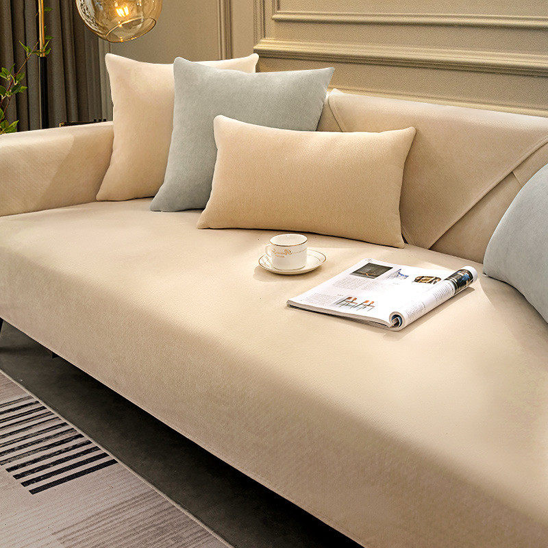 加工定制坐垫纯色雪尼尔沙发垫简约现代四季通用防滑批发子全盖布,居家布艺,沙发垫,淘宝优惠券,粉丝福利购,淘宝优惠卷