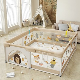 。宝宝爬行地垫围栏护栏加围挡婴儿爬爬垫地上爬行垫一体儿童玩具