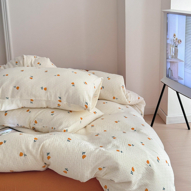 皱皱纱A类全棉母婴纯棉纱布柔软亲肤床上四件套被子被套床单笠,床上用品,床品套件/四件套/多件套,淘宝优惠券,粉丝福利购,淘宝优惠卷