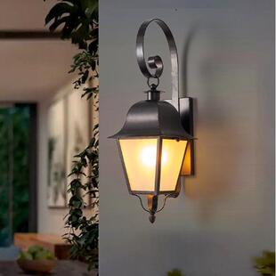 led户外壁灯双头防水简约楼梯灯外墙款庭院花园外墙上下照壁灯