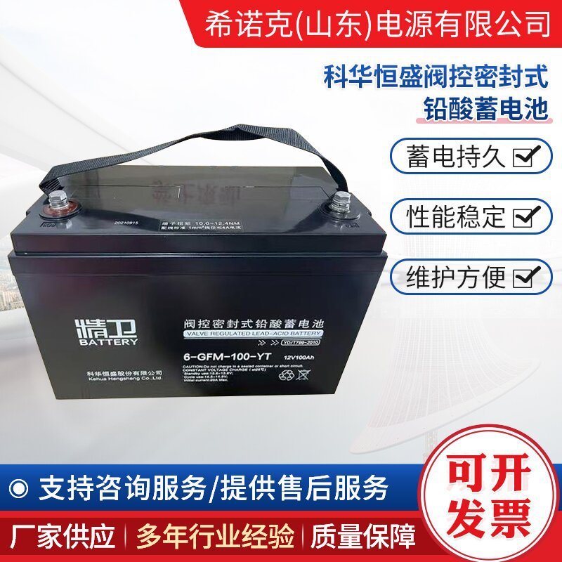 精卫蓄电池6-GFM-100铅酸电池12V100AH直流屏UPS/EPS应急后备电源