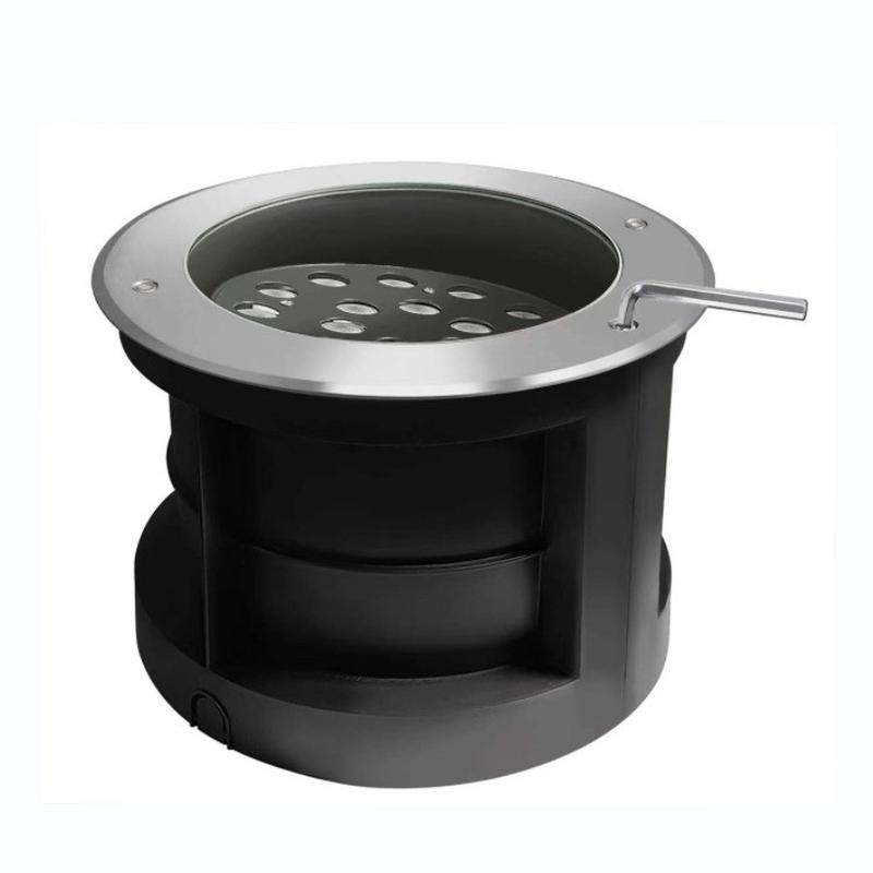 可外调角度地埋灯圆形防水led偏光地埋灯新款不锈钢嵌入式长条款