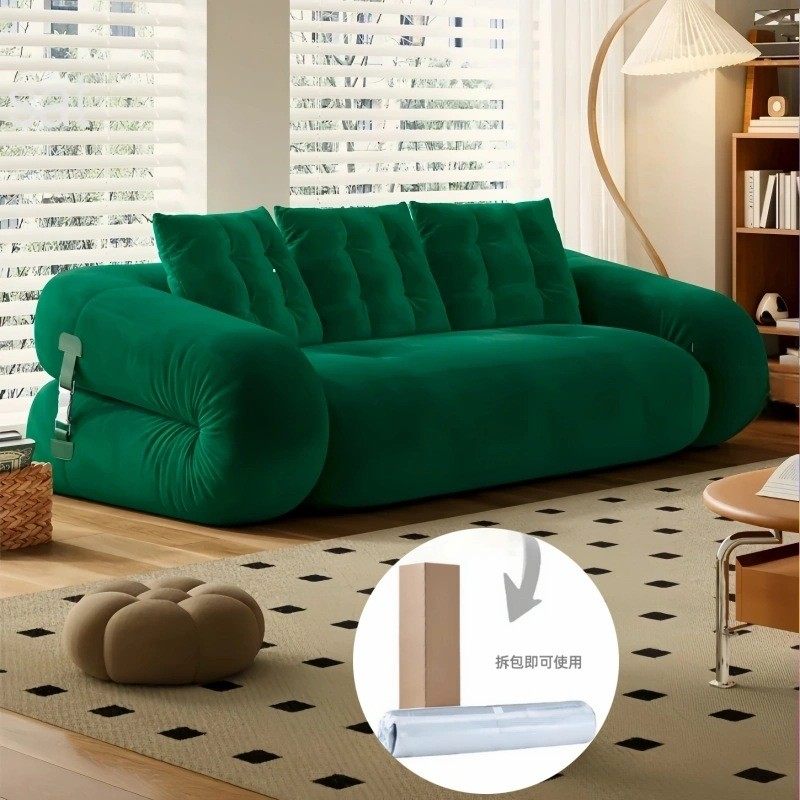 真空压缩小户型客厅布艺折叠单双三人沙发床两用人类狗窝懒人沙发,机械设备,其他机械设备,淘宝优惠券,粉丝福利购,淘宝优惠卷