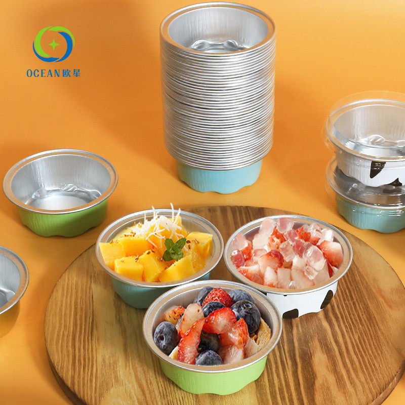 热销布丁杯锡纸碗烘焙模具大福果冻铝箔盒蛋糕烘焙盒圆形钵仔糕锡,包装,纸盒,淘宝优惠券,粉丝福利购,淘宝优惠卷