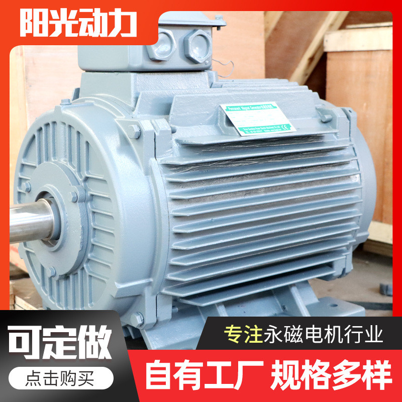永磁发电机大功率高电压大扭矩的无刷直流电机永磁直线电机