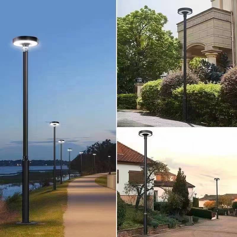 广场庭院灯户外防水家用室外小区别墅太阳能路灯户外灯景观高杆灯