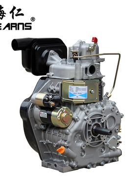 热销锥度186fae电启动单缸风冷柴油机10马力厂家直销轴配静音机组