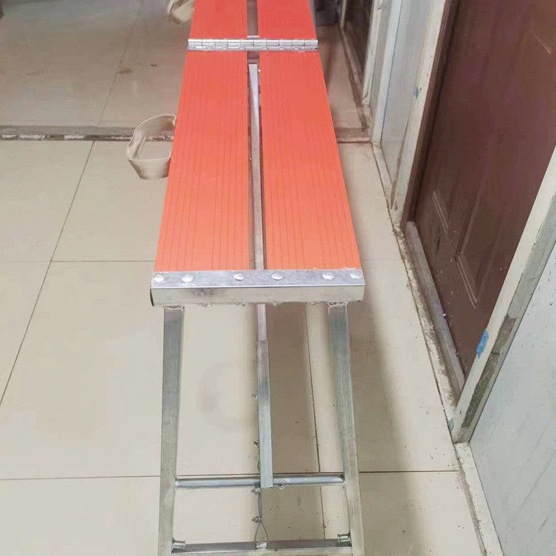 升降加厚批发折叠马凳铝合金折叠厂家马凳升降平台脚手架折叠马凳