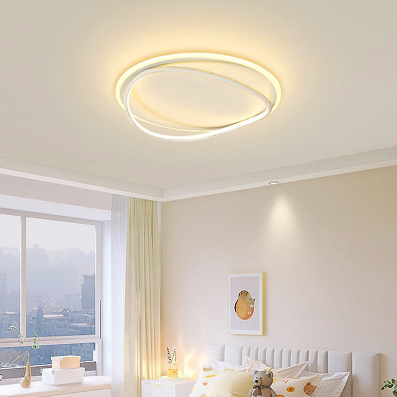 创意卧室灯简约现代小客厅灯北欧书房led吸顶灯餐厅轻奢房间灯具