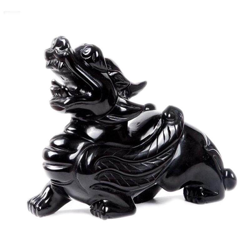 批发黑曜石貔貅摆件家居装饰摆件工艺品