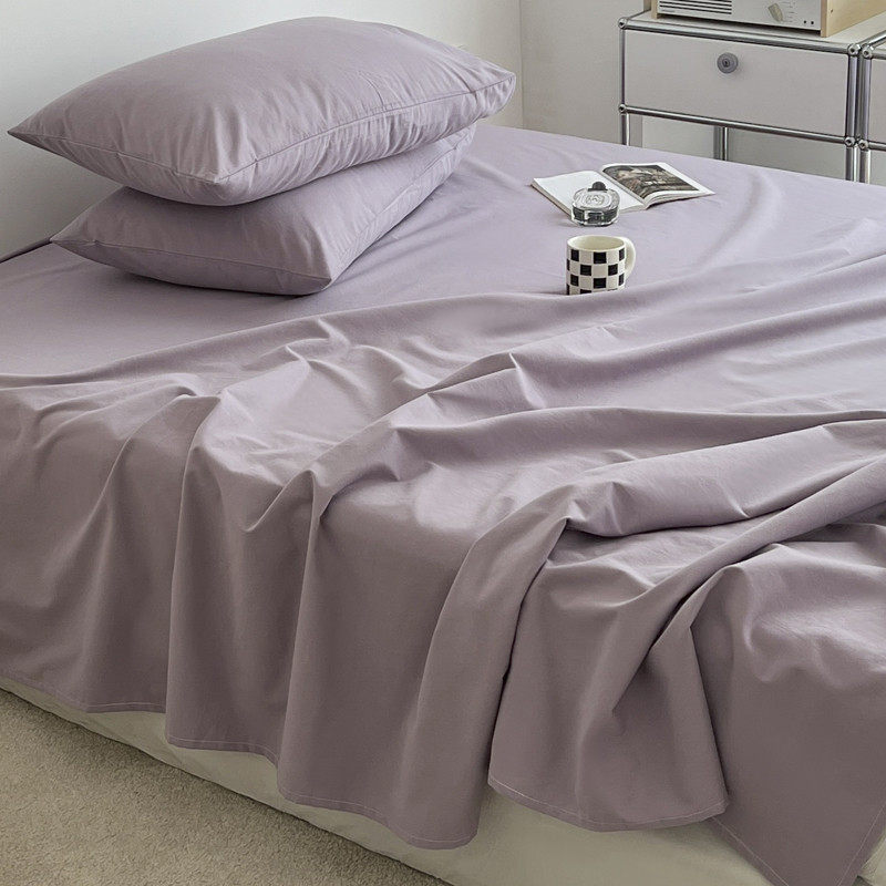 加厚磨毛纯棉床单单件100宿舍单人纯色炕单紫被单枕套2三马小,户外/登山/野营/旅行用品,一次性床单被套,淘宝优惠券,粉丝福利购,淘宝优惠卷