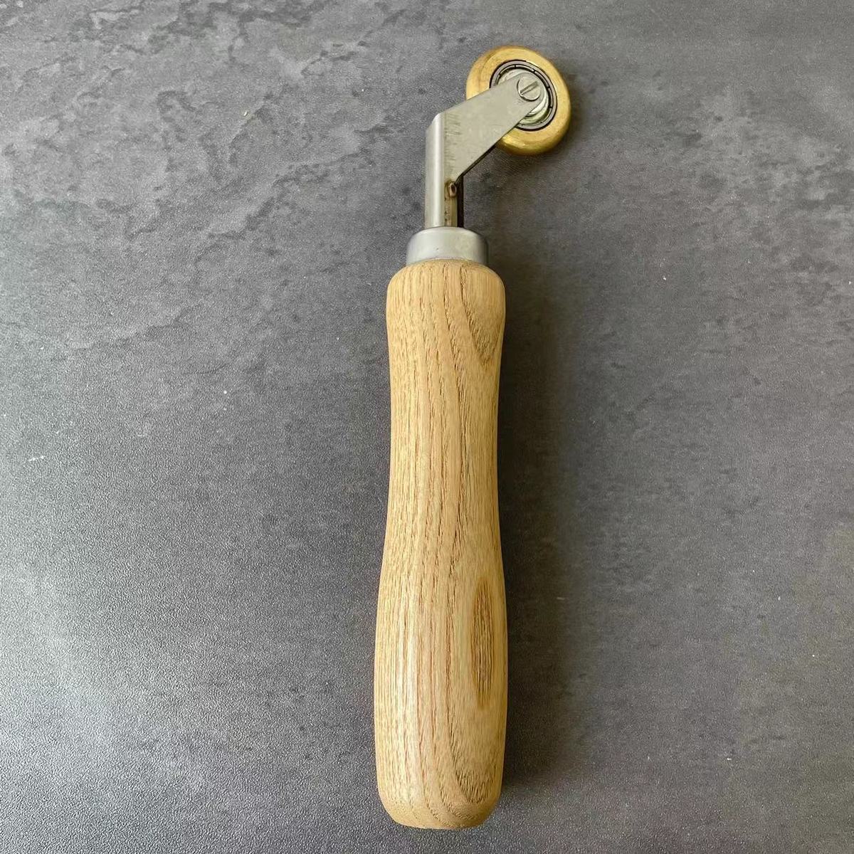 专业优质接缝圆形接缝压轮壁纸墙纸施工具滚轮压辊