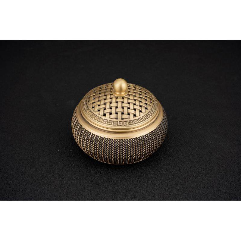 金属麦穗香炉摆件香炉盖子黄铜镂空熏香炉铜批发复古沉香中式香炉,家居饰品,装饰摆件,淘宝优惠券,粉丝福利购,淘宝优惠卷