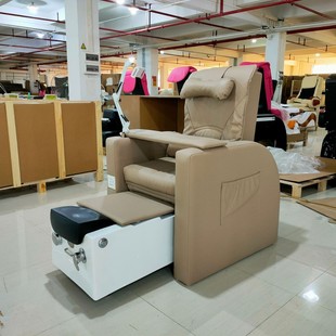 热销美甲沙发椅做脚脚美足椅美多功能美睫电动躺椅按摩沐足足浴沙