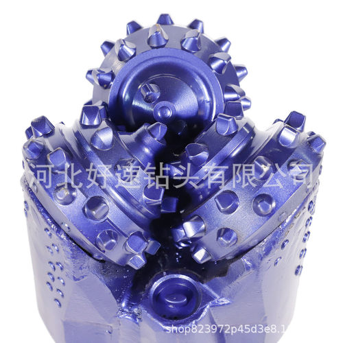 橡胶密封镶齿三牙轮钻头241mmIA537岩石钻井钻采用
