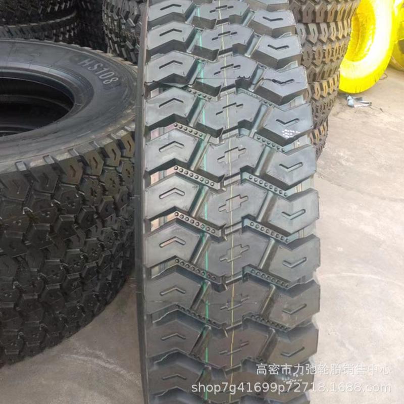 热销1200r24汽车轮胎批发钢丝胎中扎花纹加深重载防块中短途轮胎1