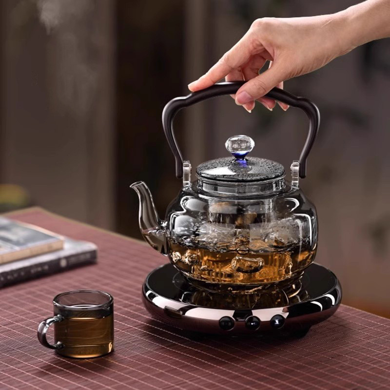 艾玛诗电陶炉T0超薄电煮茶炉煮茶静音智能迷你保温家用圆形1000W