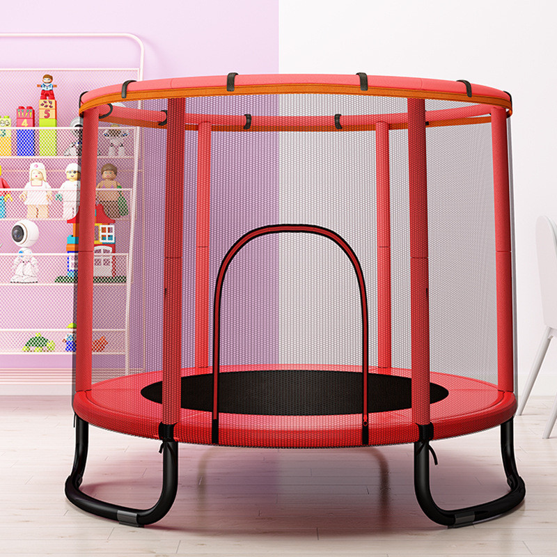 儿童蹦床宝宝室内家用带护网带单杠跳跳床运动健身器材户外蹦蹦床