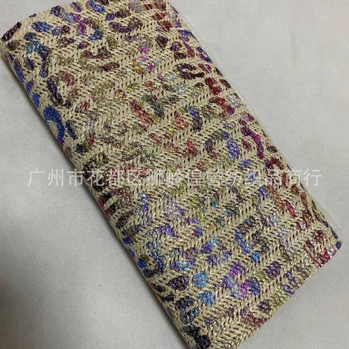 pp编织上幅宽膜金银彩烫金条纹pp草烫金