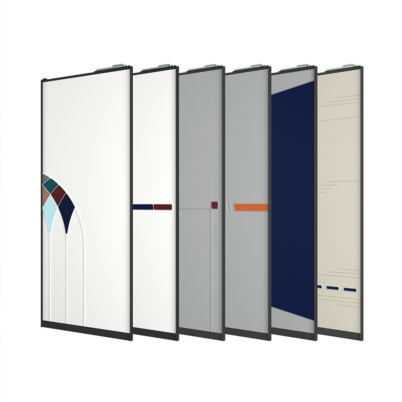 热销W8衣柜门移门定做推拉门定制实木多层柜门板平开门无漆加厚