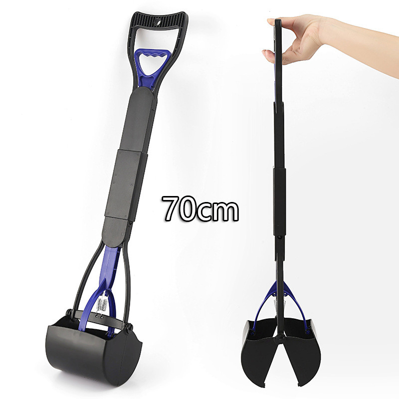宠物拾便器可折叠长柄70cm狗狗夹大便器宠物清洁用品狗屎夹捡便器