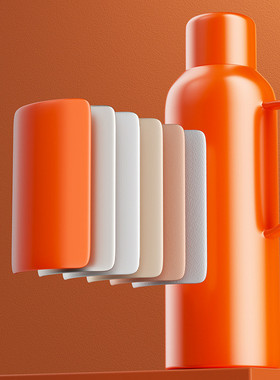 热销贝洛可缤纷世纪杯绿色两件套bk131壶橙色杯壶套装一杯一壶