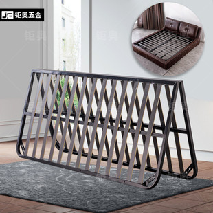 折叠式加固组装排骨架软床床架功能隐形床具正侧翻壁床五金配件