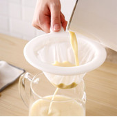 厨房漏勺过滤网豆浆奶茶超细过滤网筛家用果汁葡萄酒过滤器隔渣器