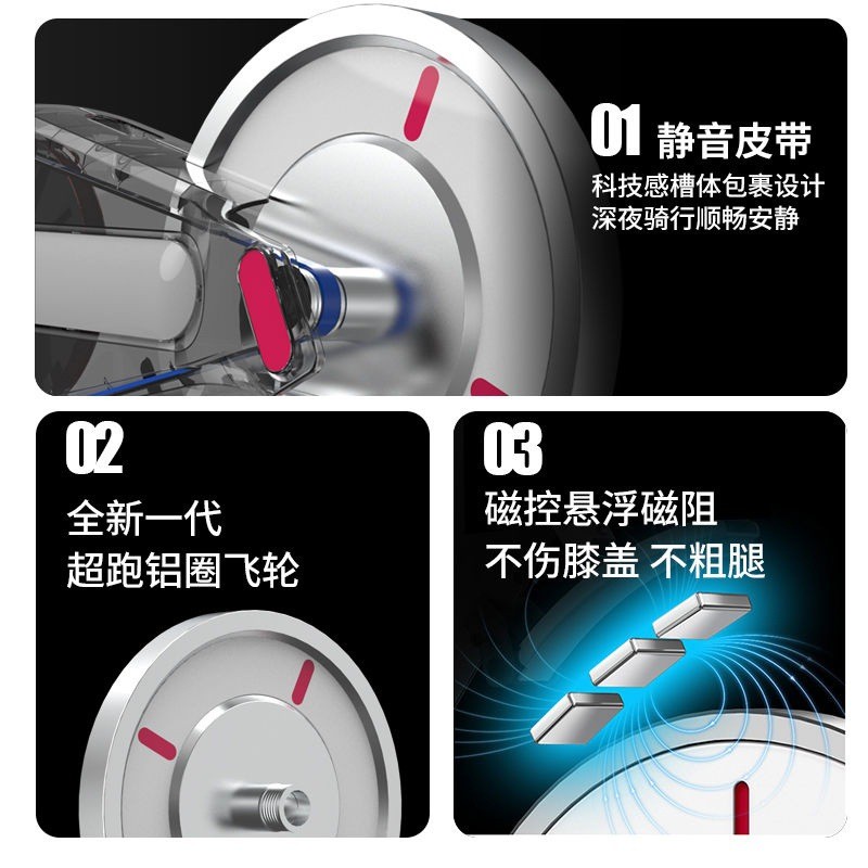 热销xyx动感单车家用自磁控健身车静音室内运动器材家庭脚踏锻炼
