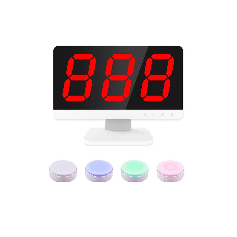 热销知识竞赛答题抢答无线学生简易答题手按电子道具记分牌抢答器