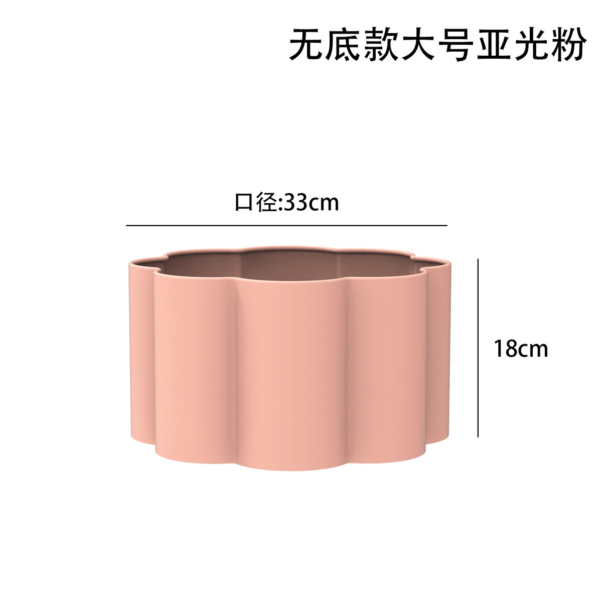 轻奢金色花盆乔迁福桶冬青年宵盆栽花盆器蝴蝶兰铁艺花瓣桶