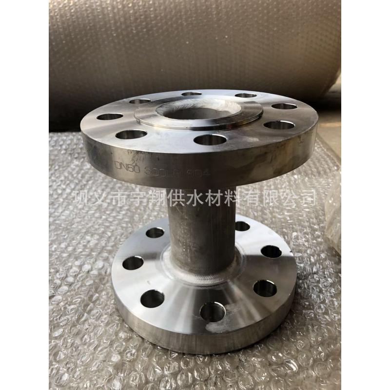 热销加工 不锈钢法兰短焊接 管双法兰短管 两端法兰短管 pn10 pn1