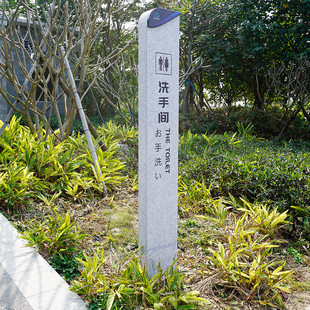 景区标识导视系统不锈钢指示指向牌户外立式广告牌公园导览介绍牌