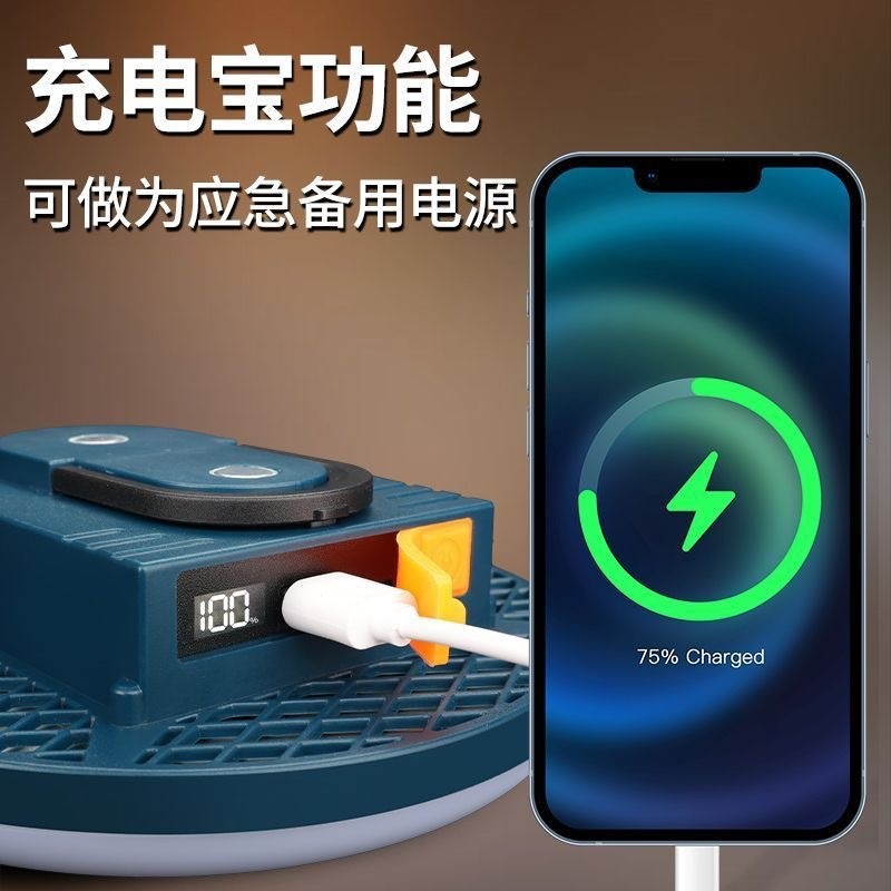 露营灯灯超亮野营帐篷营地停电应急天幕主超长续航户外充电照明灯图片